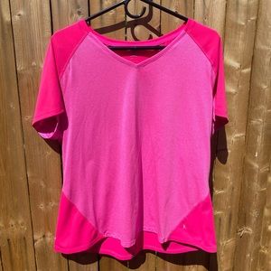 Bright pink top